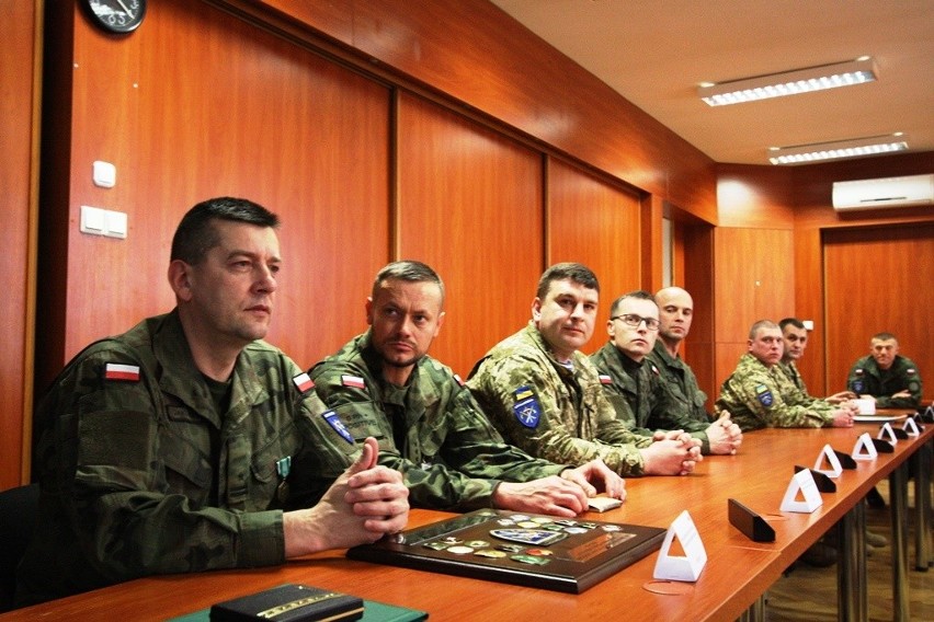 Dowódca Gwardii Narodowej USA z wizytą w Lublinie. Odwiedził międzynarodową brygadę
