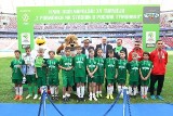 Młodzi piłkarze z UKS Śrem zajęli drugie miejsce w turnieju o Puchar Tymbarku