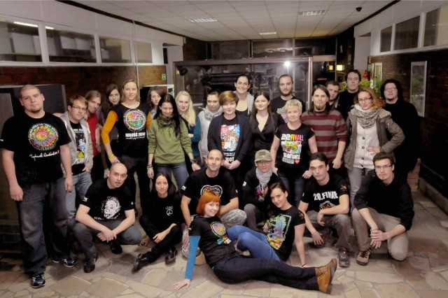 Sztab WOŚP, działający przy "Gazecie Krakowskiej", to grupa młodych, pozytywnie zakręconych osób.