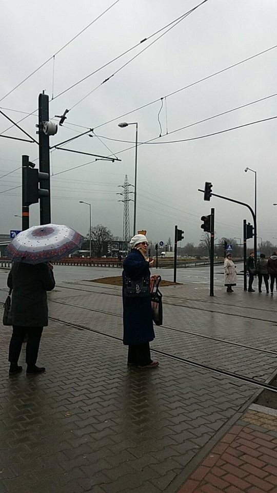 Kraków. Zerwanie sieci trakcyjnej na al. Jana Pawła II