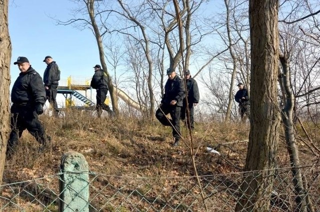 Miejsce, w którym znaleziono ciało Agaty zostało zabezpieczone przez policję.