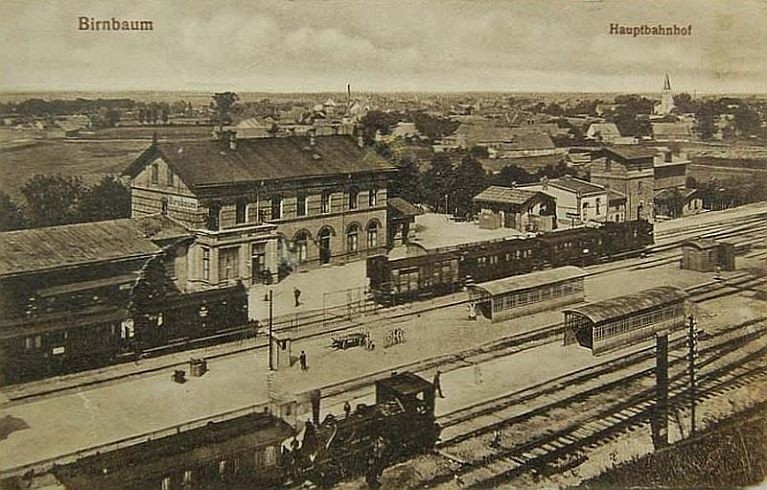 Dworzec kolejowy w Międzychodzie (Birnbaum)