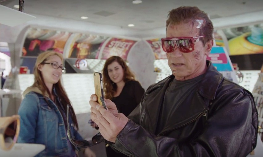 Arnold Schwarzenegger jako Terminator straszył turystów. Nie wierzyli, że to on (ZOBACZ FILM)