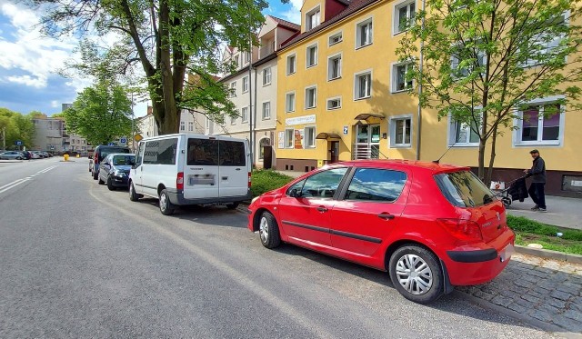 Samowolka na ul. Waryńskiego w Koszalinie