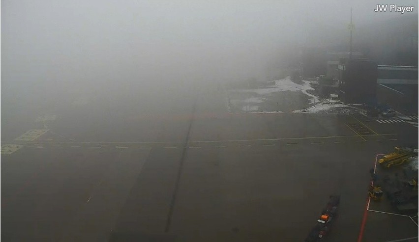 Gdańsk Rębiechowo. Mgła na lotnisku dała się we znaki. Odwołano w sobotę niektóre loty