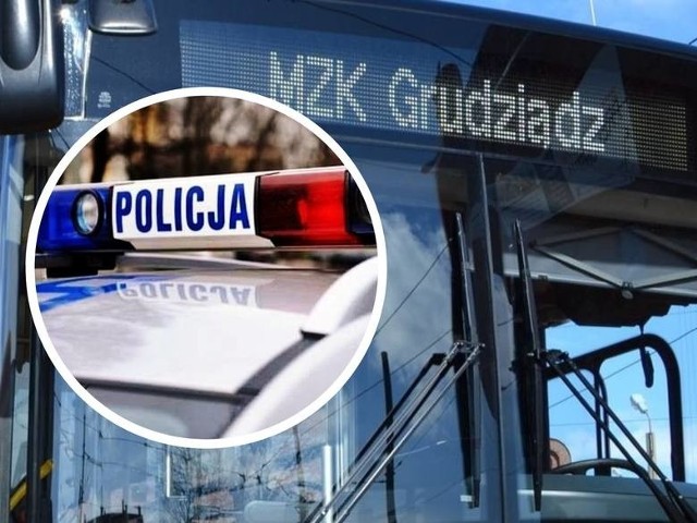Akty wandalizmu autobusów MZK w Grudziądzu nie wcale rzadkością.