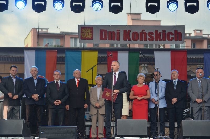Dni Końskich otworzył burmistrz miasta Michał Cichocki.