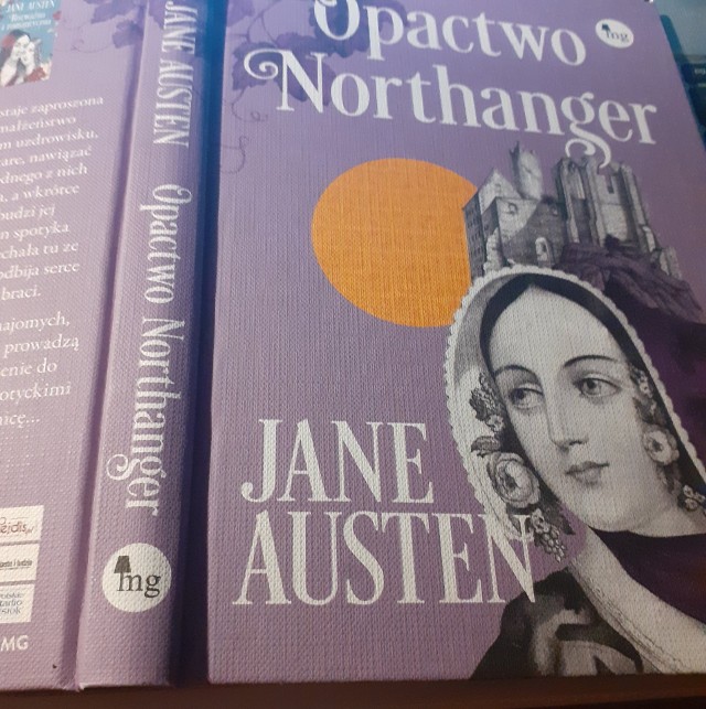Lawendowa, romantyczna okładka powieści Jane Austen