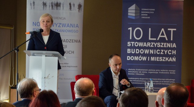 Plany rozwoju Krakowa, jako inteligentnego miasta (Smart City), prezentowała Elżbieta Koterba, zastępca prezydenta Krakowa