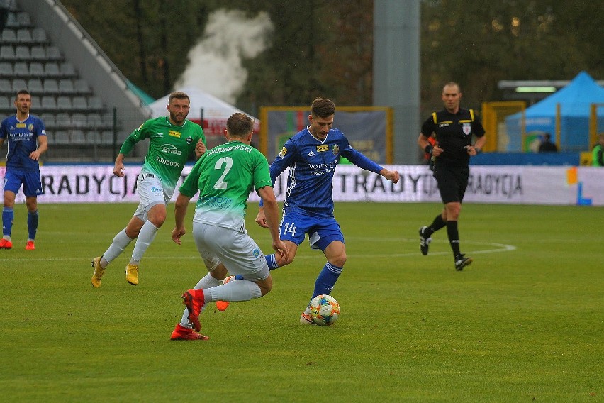 Miedź Legnica - Radomiak Radom 3:1. Miedź pokonała lidera w Legnicy