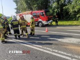 Wypadek w Krzeszowicach. Na krajówce zderzyły się dwa samochody. Jedna osoba została ranna