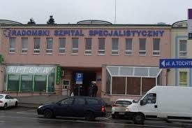 Radomski Szpital Specjalistyczny przy ulicy Tochtermana w Radomiu.