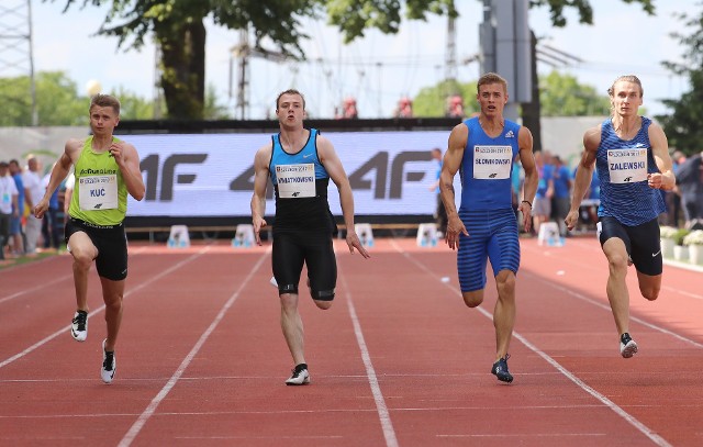 Przemysław Słowikowski na szczecińskim Stadionie im. Wiesława Maniaka