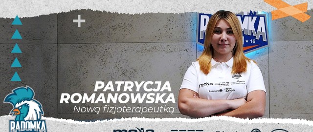 Patrycja Romanowska fizjoterapeutką w ekipie siatkarek Moya Radomki Radom.