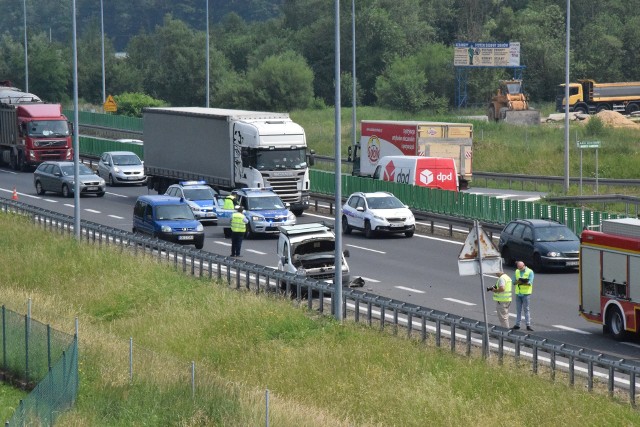 Śmiertelny wypadek na S52 w Bielsku-Białej