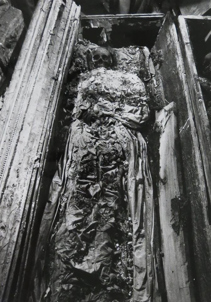 To szczątki zmarłej Katarzyny Poniatowskiej, bratanicy...