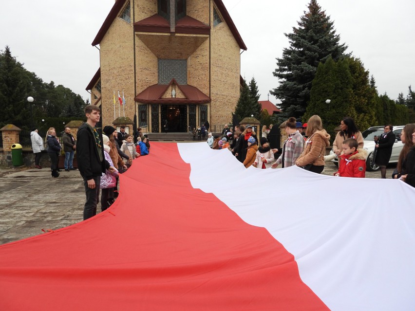 Święto Niepodległości w Małkini Górnej. Tak mieszkańcy świętowali 11.11.2022