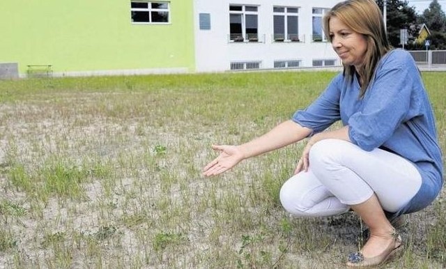 Teraz przedszkolny ogród przy ul. Brzoskwiniowej nie jest zbyt bezpieczny dla dzieci. Są miejsca, gdzie pod trawą ukrywa się gruz. To ma się zmienić jeszcze w tym roku. - Plac zabaw jest nam bardzo potrzebny - mówi Barbara Palewska, dyrektorka PS nr 81.