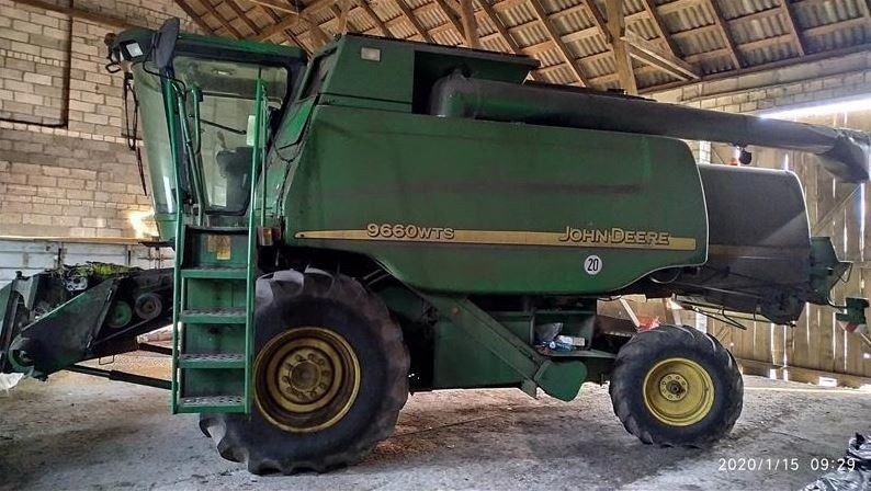 Kombajn rolniczy John Deere 9660 WTS z 2002 r....