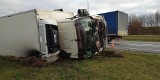 Wypadek w Reblinku. Samochód osobowy uderzył w ciężarówkę