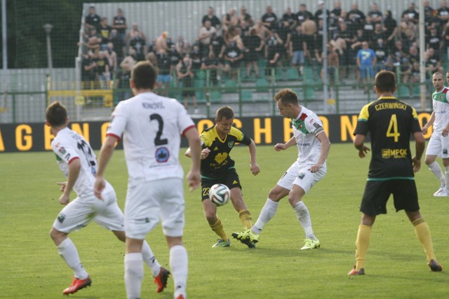 Mecz GKS Katowice z Zagłębiem dostarczył widzom sporo emocji