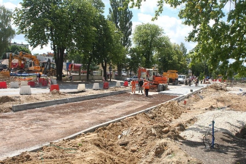 Wytyczono także nowy przebieg ulicy Ściegiennego.