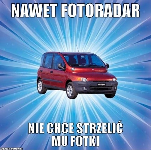 Fiat Multipla: Auto, z którego szydzą internauci