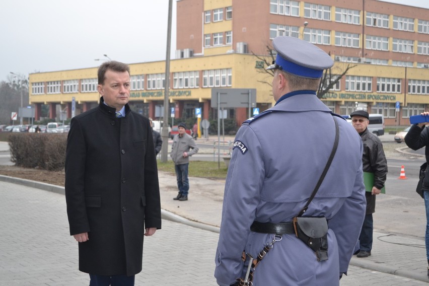 Komenda policji w Rybniku jak nowa. Minister Błaszczak na otwarciu