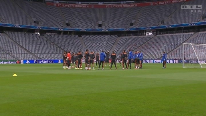 Trening Realu Madryt przed meczem z Bayernem Monachium