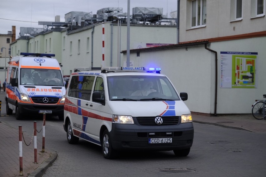 Trwa ewakuacja w Szpitalu Miejskim w Toruniu. Dwudziestu...