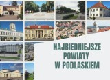 Najbiedniejsze i najbogatsze powiaty w województwie podlaskim 2018. Który jest na szarym końcu? [24.07.2019]