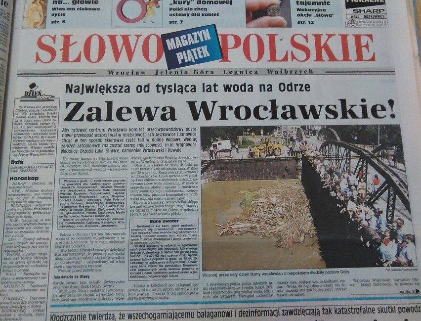 Powódź we Wrocławiu: Tak było 9 lipca 1997 r. [ZDJĘCIA]