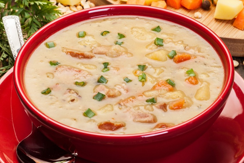 Według Lucyny Ćwierczakiewiczowej można zrobić zupę grochową...