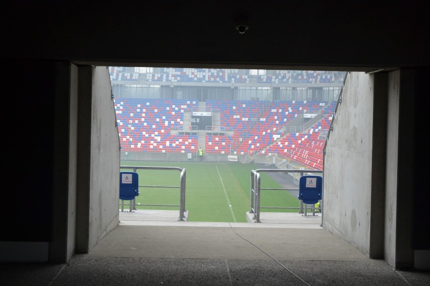 Arena Zabrze, czyli stadion Górnika, po wznowieniu rozgrywek...