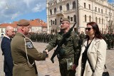 Przysięga 48 nowych żołnierzy 20. Przemyskiej Brygady Obrony Terytorialnej w Jarosławiu