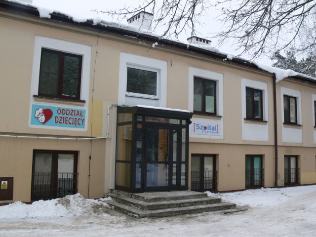 Na liście dofinansowanych oddziałów jest także oddział pediatryczny Szpitala Powiatowego w Nowej Dębie.