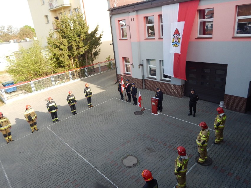 W poniedziałek na placu przy Komendzie Powiatowej Państwowej...