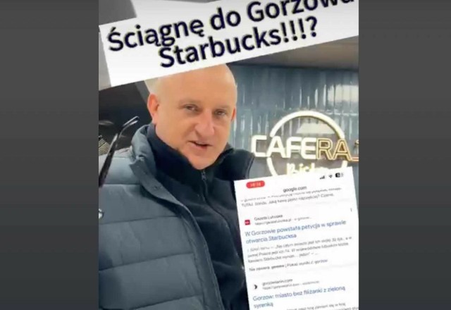 Starbucks w Lubuskiem ma tylko jeden punkt - w zielobogórskiej galerii Focus Mall.