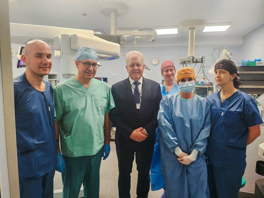 400. operacja przy użyciu robota da Vinci w szpitalu przy al. Kraśnickiej w Lublinie