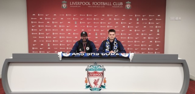 Jan Nizioł i Dariusz Nawrocki w Liverpool FC