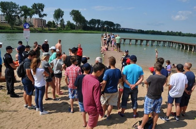 Plaża na rzece Ełk w Grajewie znów może przyciągać tłumy