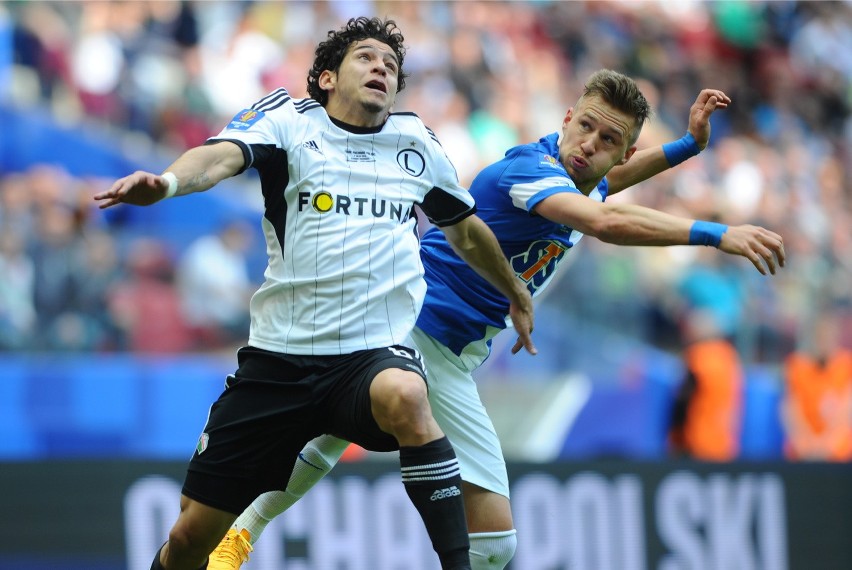 Legia Warszawa pokonała w finale Lecha Poznań na Stadionie...