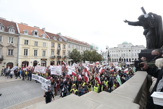 Na 13 października rolnicy zaplanowali kolejny protest w Warszawie