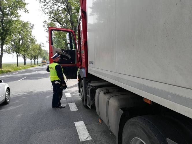 Akcja Truck & Bus na drogach powiatu nyskiego.