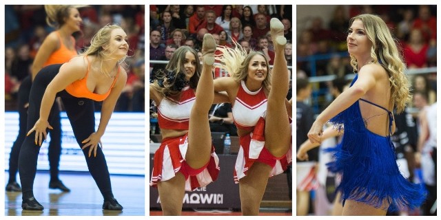 Cheerleaderki ze Słupska potrafią podgrzać i tak gorącą atmosferę w hali Gryfia