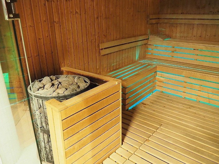 W saunarium będzie można skorzystać z masaży, a także z...