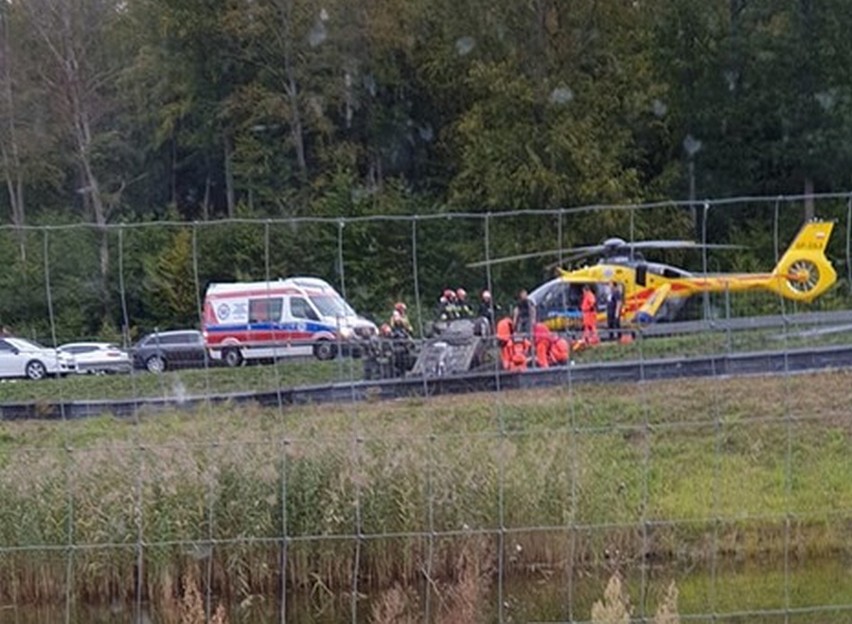 Do groźnego wypadku doszło w piątek 20 września, na trasie...