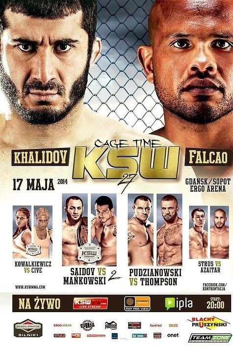 Gala KSW 27 już 17 maja 2014! (fot. materiały prasowe)