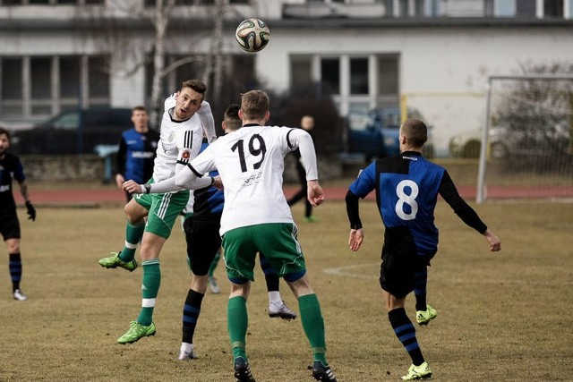 Migawka z piątkowego sparingu Zawisza Bydgoszcz - Olimpia Grudziądz (2:2).