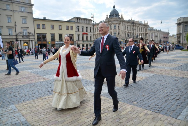 3 maja w Lublinie: Święto Narodowe uczciliśmy w rytmie poloneza